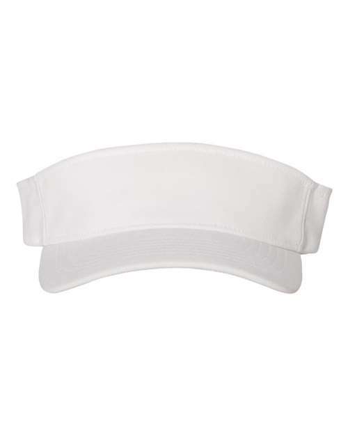 Unleash your style: custom apparel screen printing toronto 110 visor 8110 - White / Single Unit - Hats