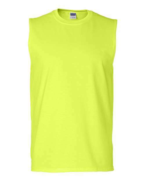 Unleash your style: ultra cotton tees for live screen printing toronto ca101 - Safety Green / S