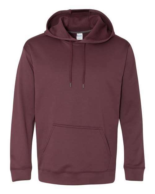 Unleash your brand: performance tech hoodie for custom apparel pt100 - Dark Maroon / S