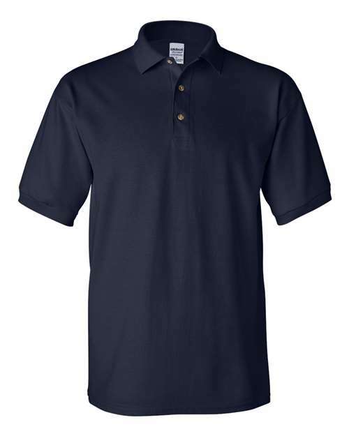 Unleash your brand: custom apparel screen printing toronto ready piqué polo - Navy / S