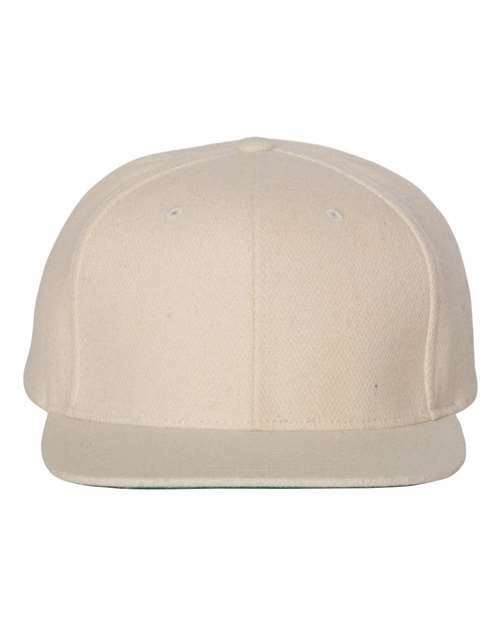 Unleash your style: melton snapback ideal for custom apparel sp100 - Natural / Adjustable