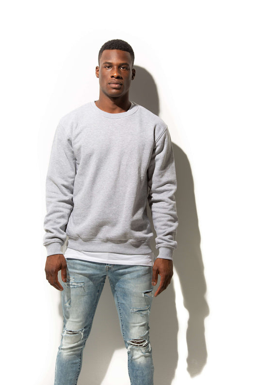 Unleash your designs: sport grey crewneck for custom apparel and screen printing hero-1020 - Crewnecks