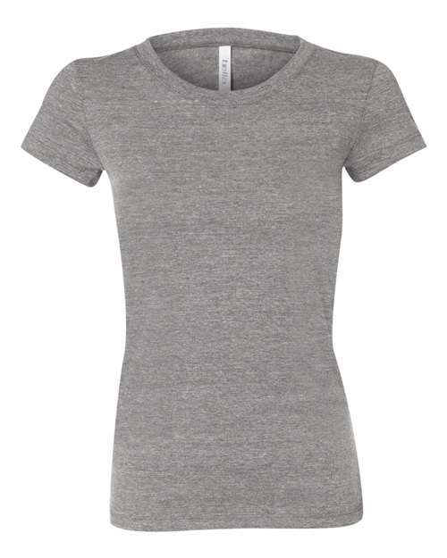 Unleash your style: custom apparel womens tee for live screen printing toronto t100 - Grey Triblend / S