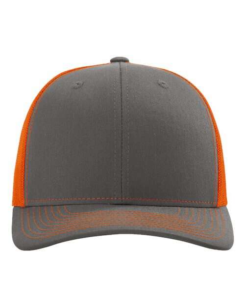 Unleash your style: custom apparel & screen printing toronto caps. Pc001 - Charcoal/ Orange / OSFM