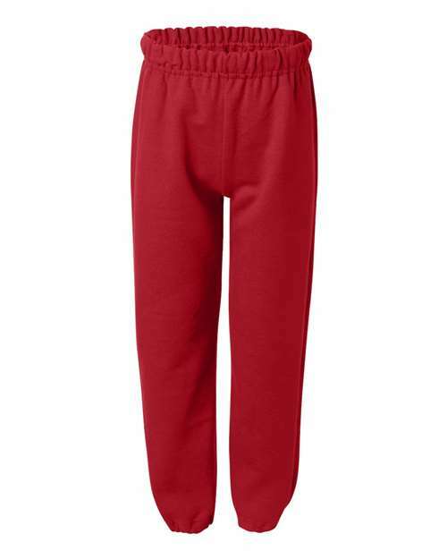 Unleash youth style: heavy blend sweatpants for custom apparel sp69000b - Red / XL