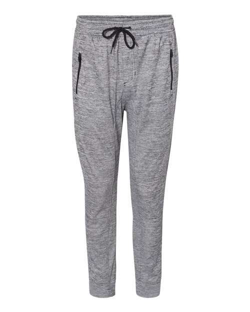 Unleash comfort: performance fleece joggers 8801 for custom apparel - Heather Grey / XL - Pants