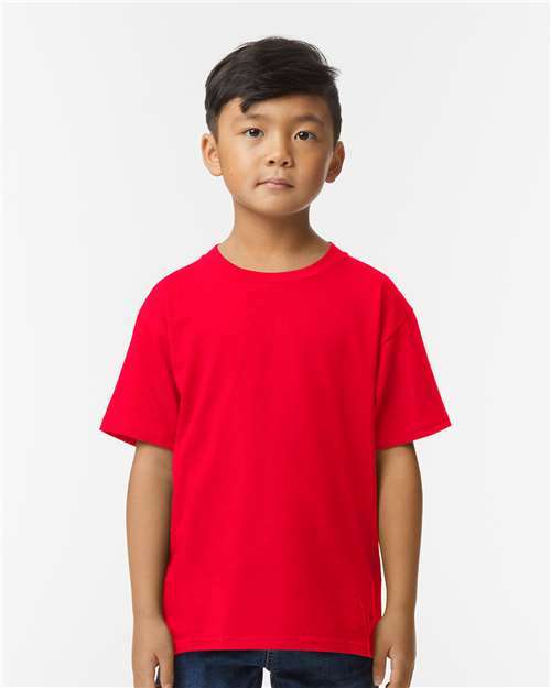 Unleash kids creativity: softstyle tee for custom apparel ymw