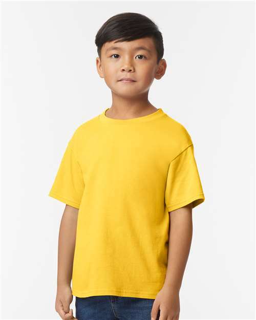 Unleash kids creativity: softstyle tee for custom apparel ymw