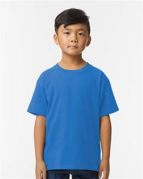 Unleash kids creativity: softstyle tee for custom apparel ymw