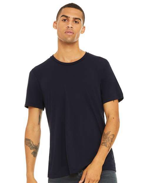 Unleash style: navy triblend tee for custom apparel and toronto screen printing tee100 - Solid Navy Triblend / XS