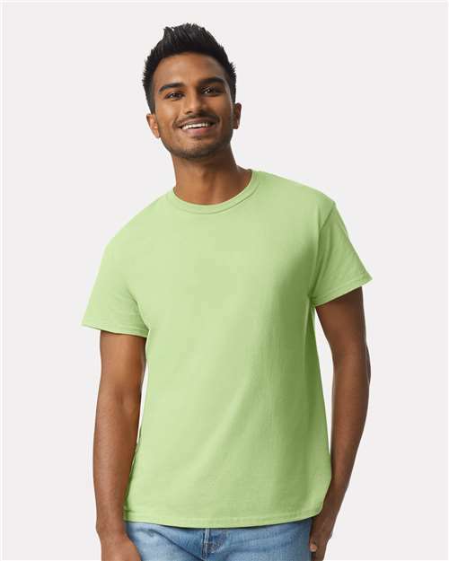 Unleash vibrant custom apparel with this pistachio tee! Live screen printing toronto ready! Ucpt1 - Pistachio / S