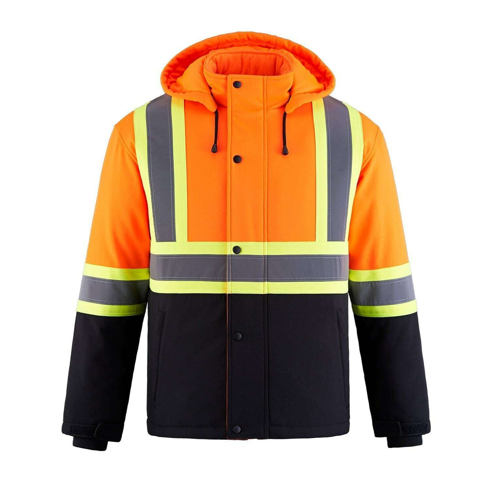 Unleash visibility: custom apparel hi-vis jacket sp100 - Hi-Vis Orange / S - Hi-Vis Jacket