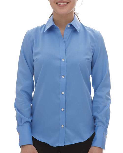 Unleash wrinkle-free style: women’s non-iron shirt ap201