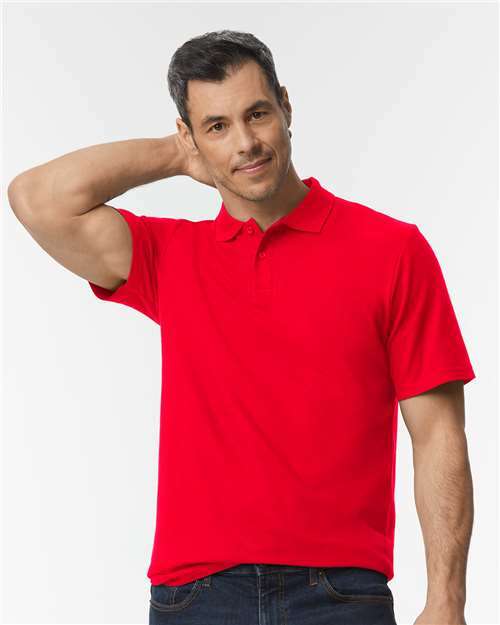 Unleash your brand: custom apparel ready polo. Perfect for screen printing. Product code - Red / S