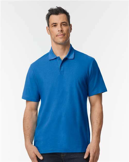 Unleash your brand: custom apparel ready polo. Perfect for screen printing. Product code - Royal / S