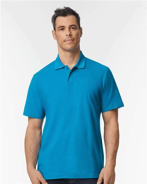 Unleash your brand: custom apparel ready polo. Perfect for screen printing. Product code - Sapphire / S