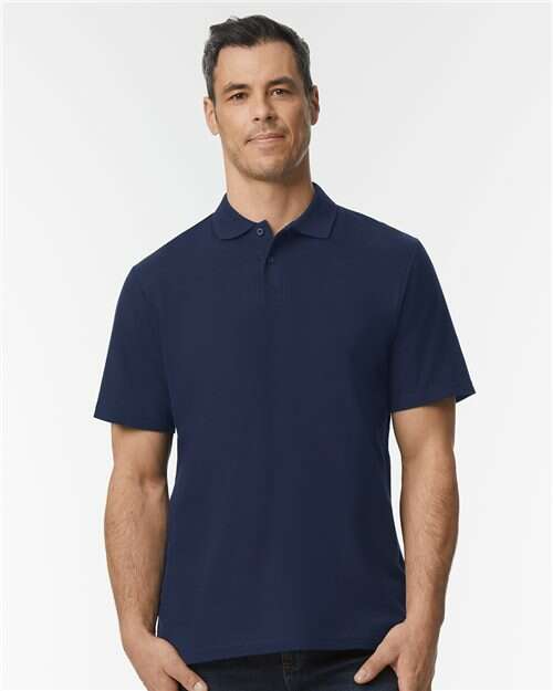 Unleash your brand: custom apparel ready polo. Perfect for screen printing. Product code