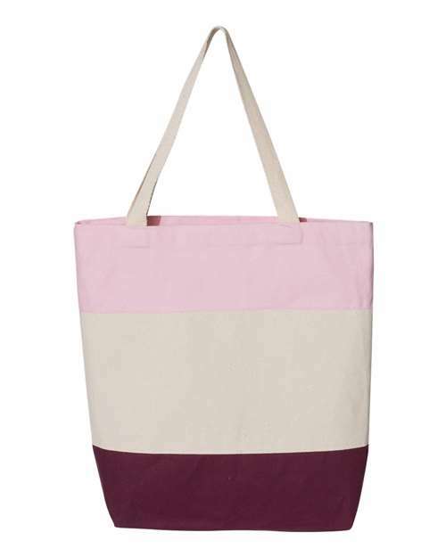 Unleash your creativity: 11l tri-color tote for live screen printing toronto - Tote