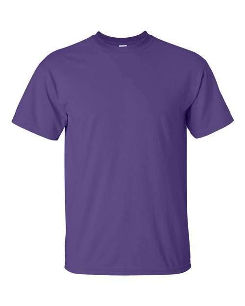 Unleash your creativity: ultra cotton purple tee for custom apparel project zq57