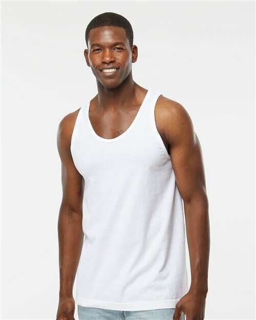 Unleash your designs: m&o 4505 tank top for live screen printing toronto - tank top