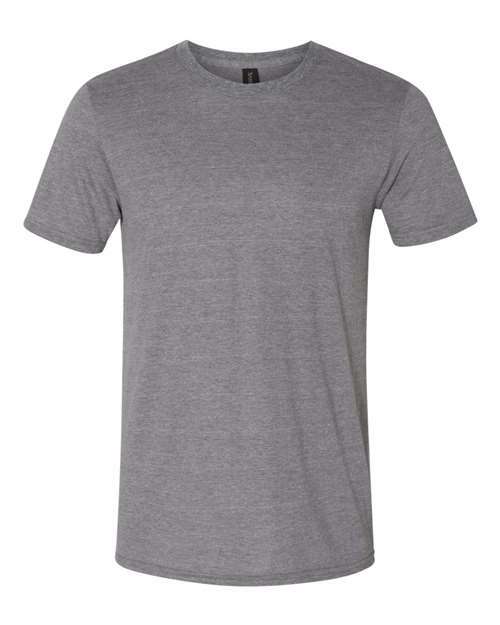 Unleash your designs: softstyle triblend tees for custom apparel t100 - Graphite Heather / M