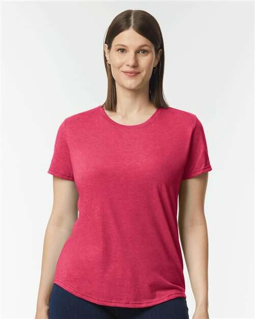 Unleash your designs: womens triblend tee for custom apparel tsc2490