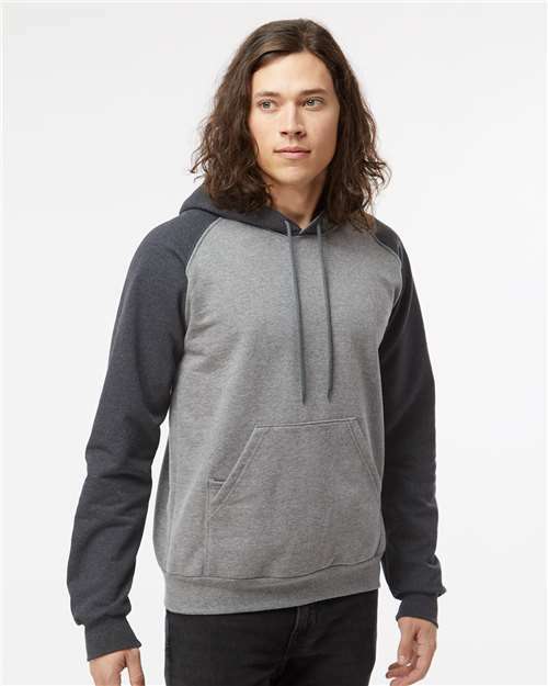 Unleash your style: custom apparel fleece hoodie with toronto live screen printing rgh001 - Grey Heather/ Dark Charcoal