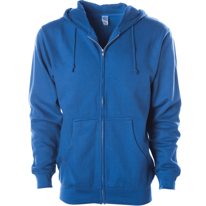 Unleash your style: custom apparel full-zip hoodie 7892 - Royal / XS - Full-Zip Hoodie