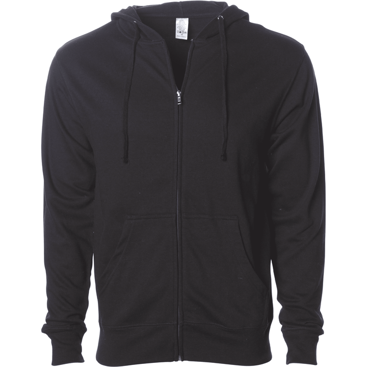 Unleash your style: custom apparel full-zip hoodie z400 - Black / XS - Full-Zip Hoodie