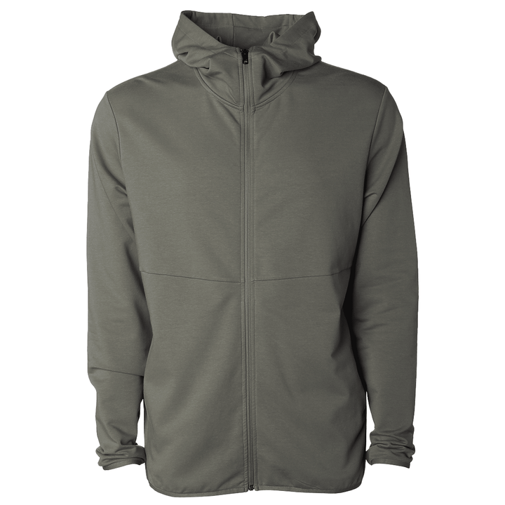 Unleash your style: custom apparel full-zip hoodie zp100 - Pine / XS - Full-Zip Hoodie