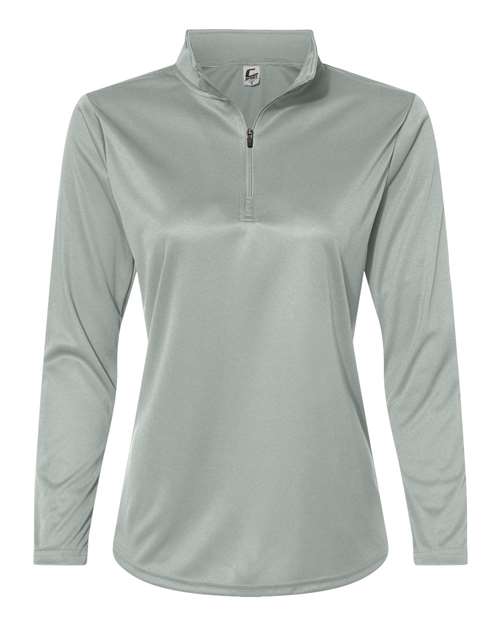 Unleash your style: custom apparel quarter zip pullover available now! - Silver / S - Quarter Zips