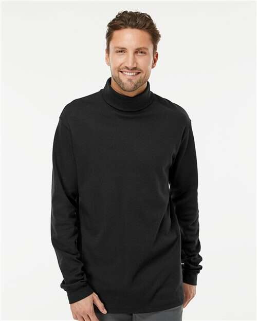 Unleash your style: interlock turtleneck for custom apparel z-100