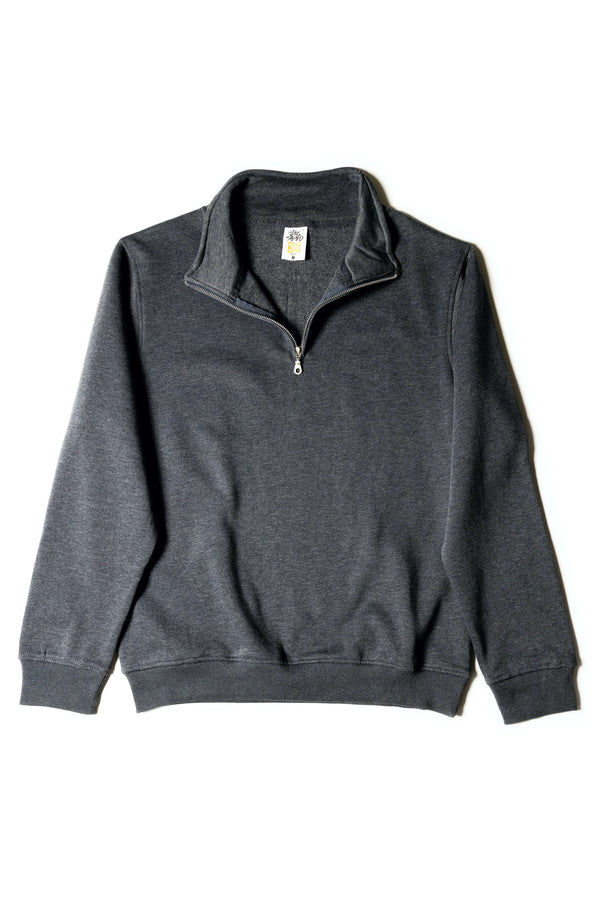 Unleash your team style: youth quarter-zip hero-4020 - YOUTH L - Quarter-Zip Sweatshirt