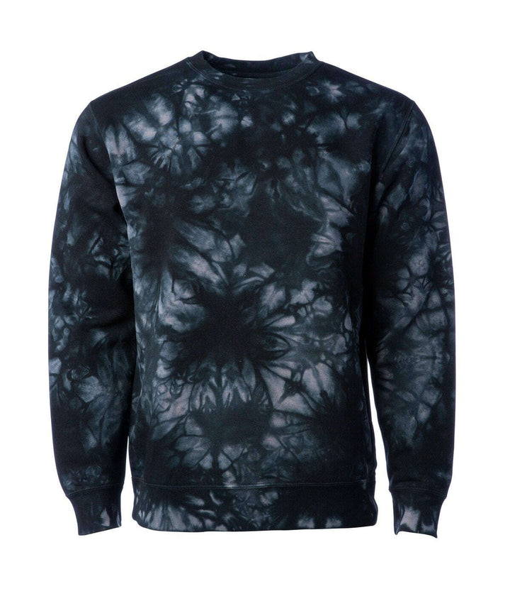 Unleash your tribe: custom apparel crews - Tie Dye Black / XS - CREWS