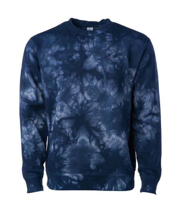 Unleash your tribe: custom apparel crews - Tie Dye Navy / XS - CREWS