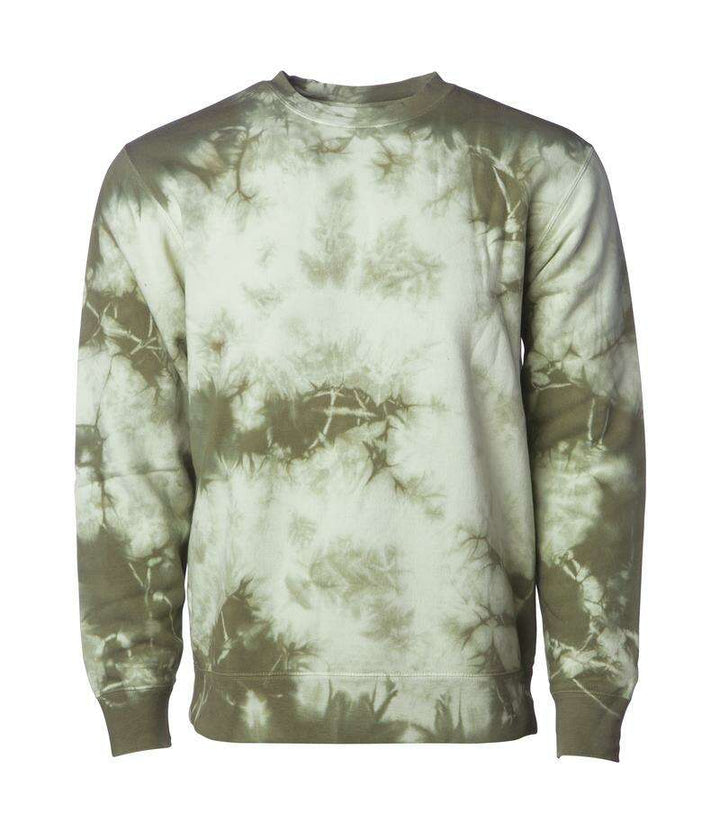 Unleash your tribe: custom apparel crews - Tie Dye Olive / XS - CREWS