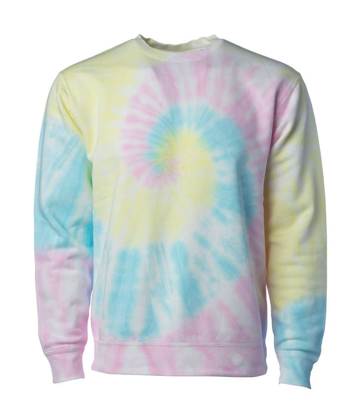 Unleash your tribe: custom apparel crews - Tie Dye Sunset Swirl / XS - CREWS