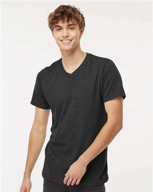 Unleash your vision: deluxe v-neck for custom apparel screen printing toronto dv77