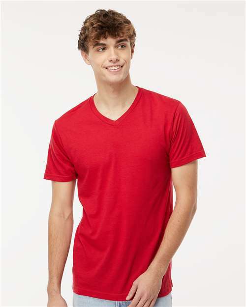Unleash your vision: deluxe v-neck for custom apparel screen printing toronto dv77