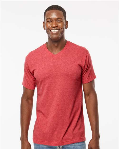 Unleash your vision: deluxe v-neck for custom apparel screen printing toronto dv77