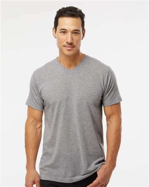 Unleash your vision: deluxe v-neck for custom apparel screen printing toronto dv77