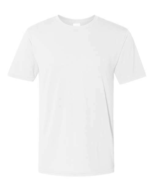 Unleash your vision: white performance tee for custom apparel scp001 - White / XL