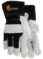 Unlined Cowhide Work Gloves 705R showcasing durable cowhide work glovesfor safety