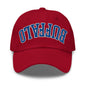Upside Down Buffalo Football Embroidered Unstructured Dad Hat