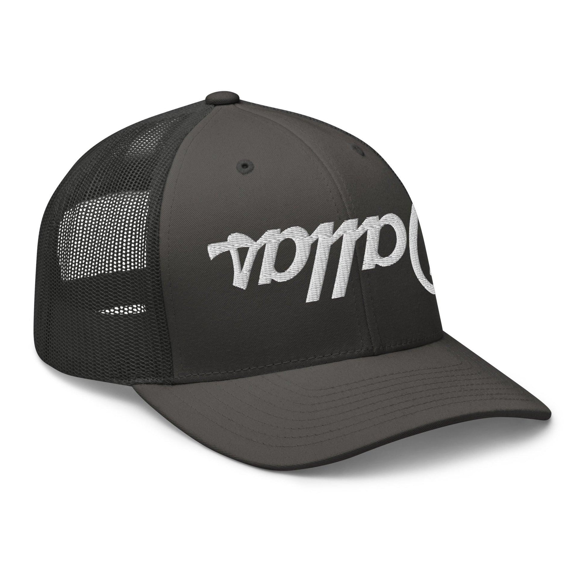 Upside Down Dallas Vintage Sports Script Embroidered Mesh Trucker Hat