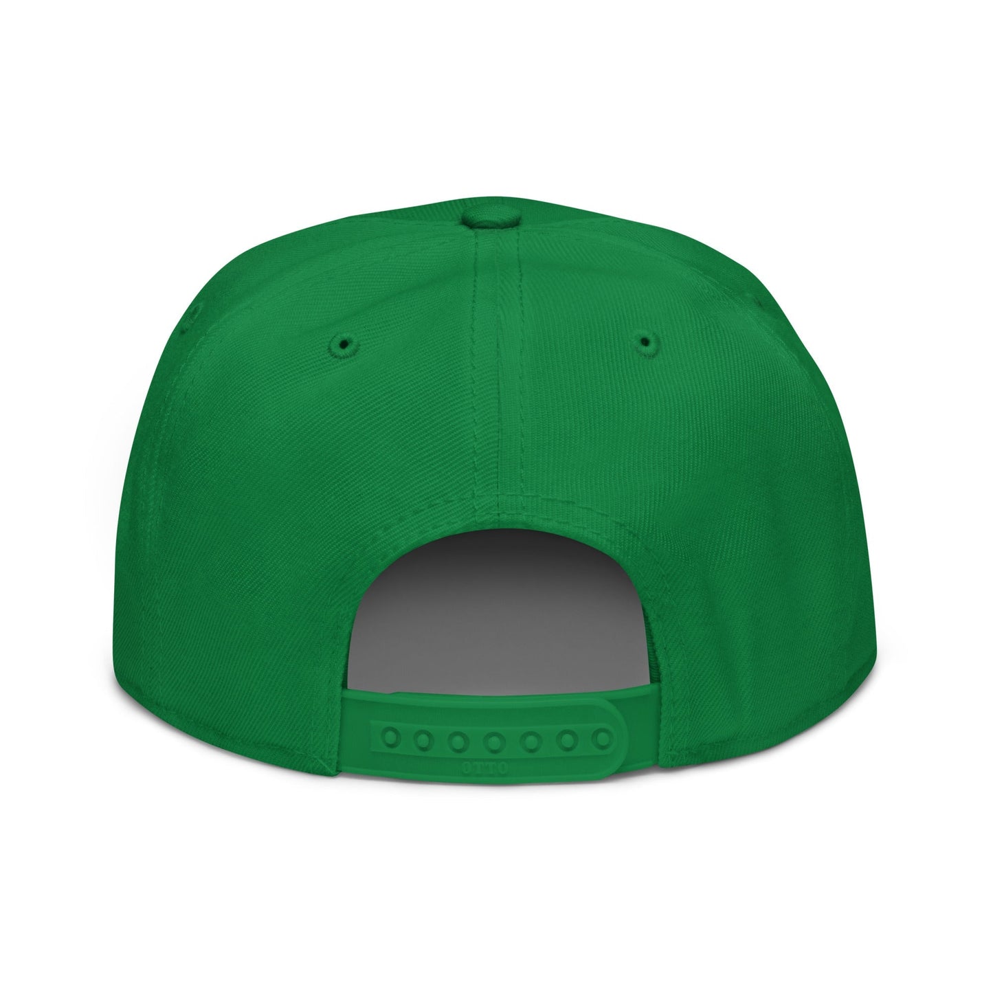 Upside Down Philadelphia Football Embroidered Flat Bill Brim Snapback Hat
