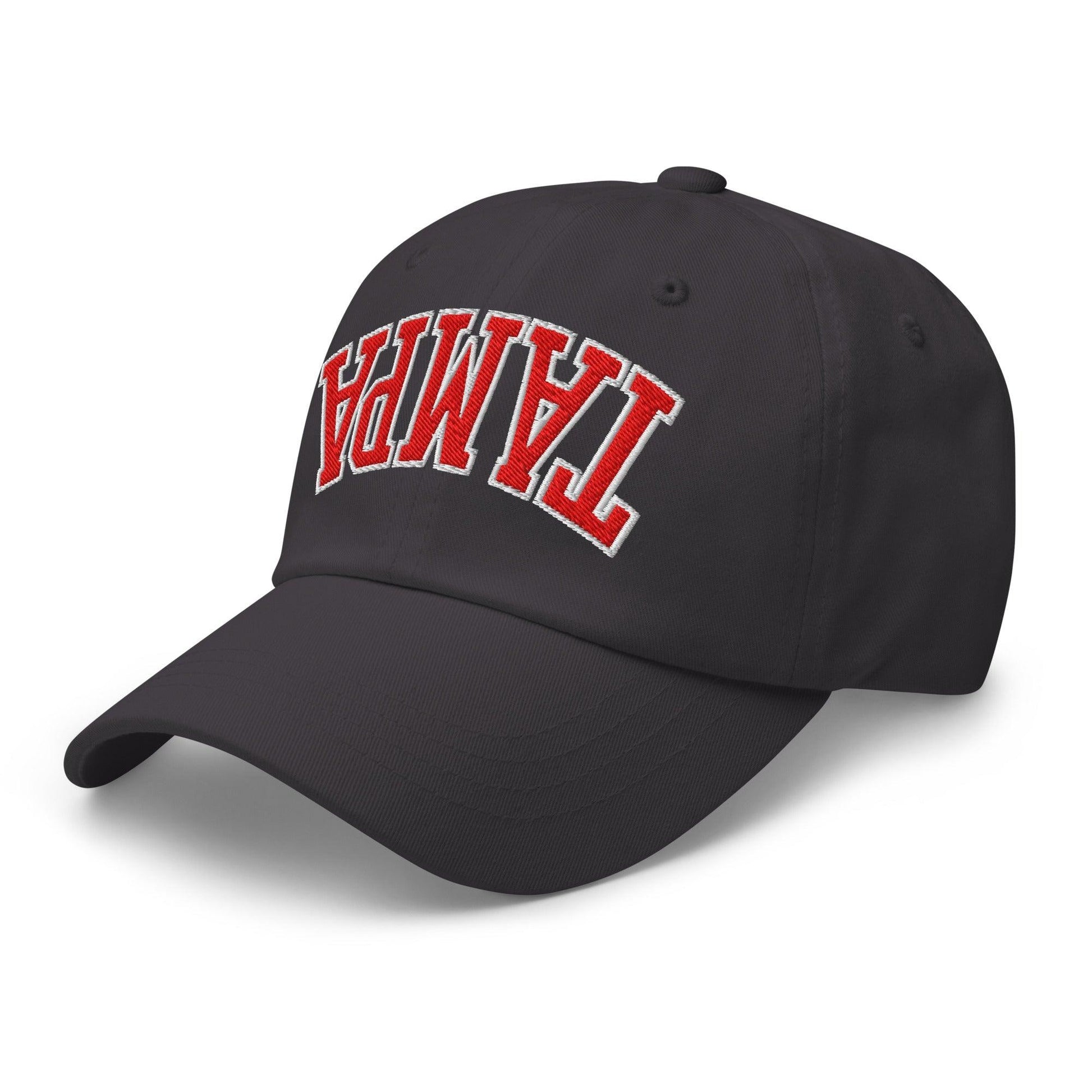 Upside Down Tampa Football Embroidered Dad Hat