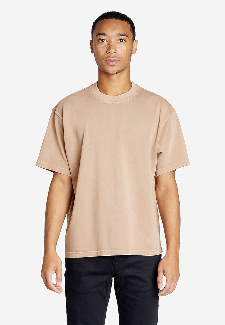 Urban Heavy Tee - LS16005 - Burro / XS - T-Shirt