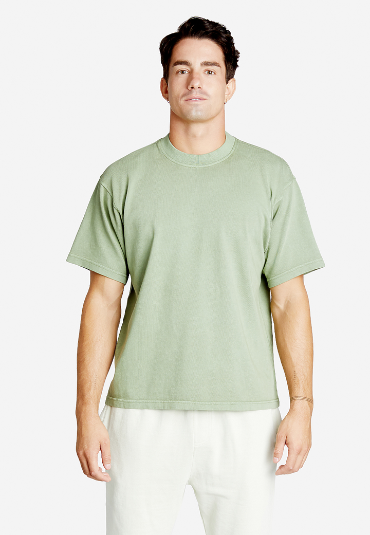 Urban Heavy Tee - LS16005 - Oil Green / XS - T-Shirt