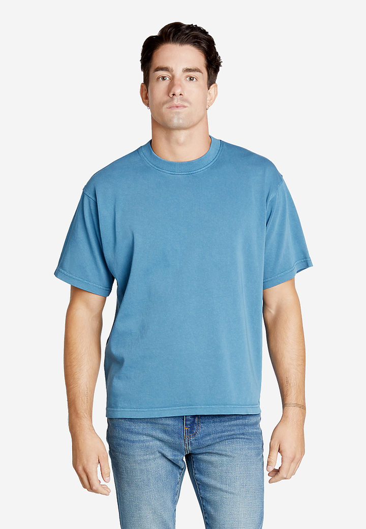 Urban Heavy Tee - LS16005 - Pebble Blue / XS - T-Shirt